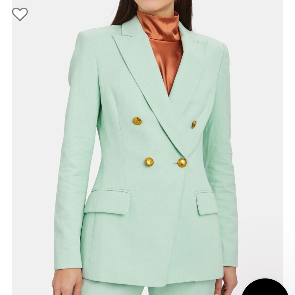 NEW A.L.C Sedgwick double-breasted blazer